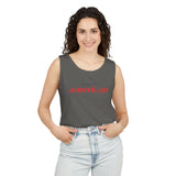 Exhausted American Unisex Tank Top - Casual Summer Wear
