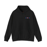 Trans Heart Embroidered Hoodie – Classic Fit, Lasting Pride