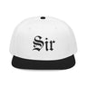 Sir Embroidered Snapback Hat