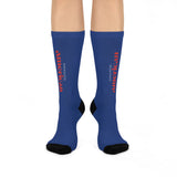 Exhausted American Cushioned Crew Socks - Comfortable Everyday Wear