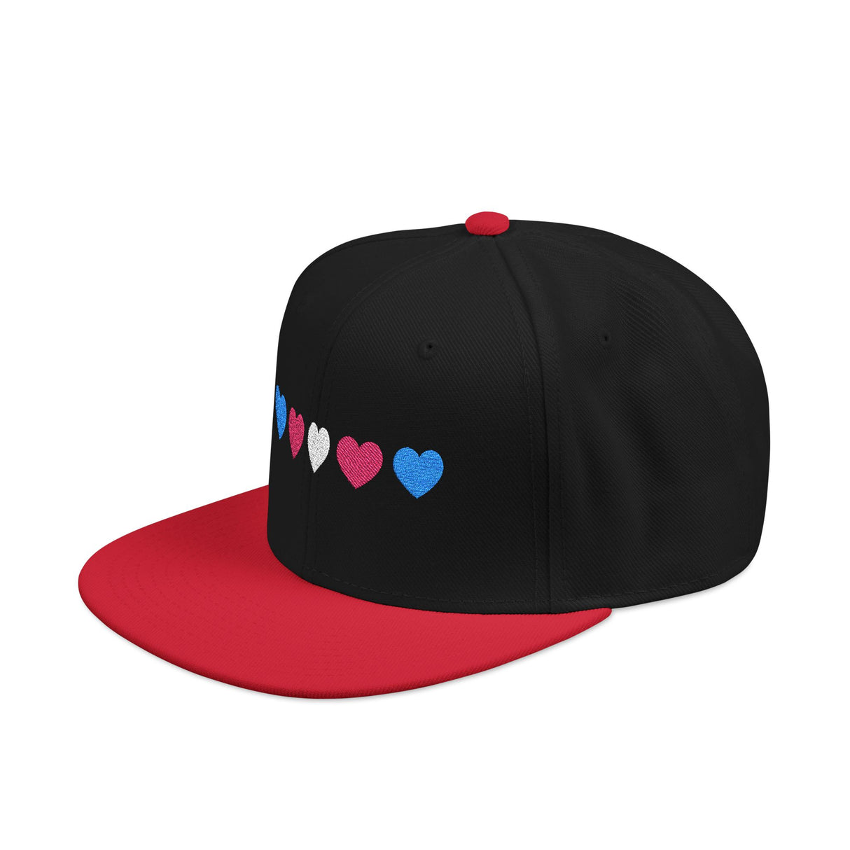 Trans Heart Snapback – Structured Fit, Unshakable Pride