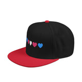 Trans Heart Snapback – Structured Fit, Unshakable Pride