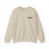 Daddy Embroidered Crewneck Sweatshirt