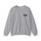 Kinda Sober Embroidered Sweatshirt - Mostly Clear-Headed, Always Cozy