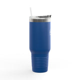Sir Insulated Travel Mug - 40oz Red Tumbler for On-the-Go Coffee Lovers