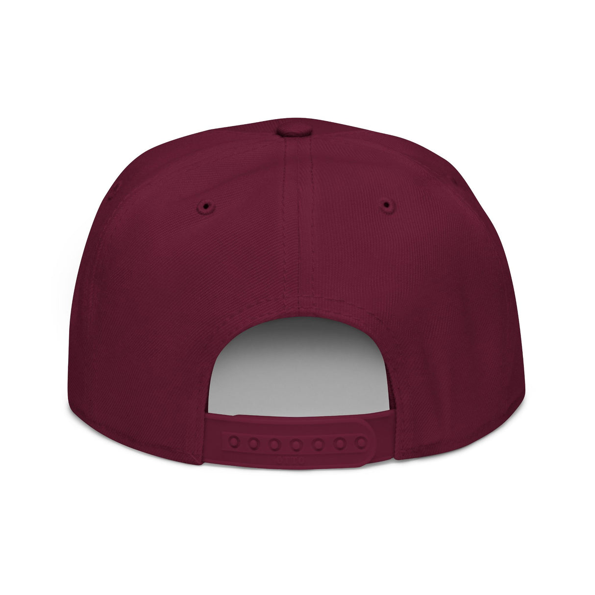Stud Embroidered Snapback Hat