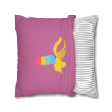 Banana Rainbow Pillow Cover