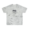 Pig Pattern Color Blast T-Shirt - Vibrant Pig Print Tees for Fun-Loving Individuals