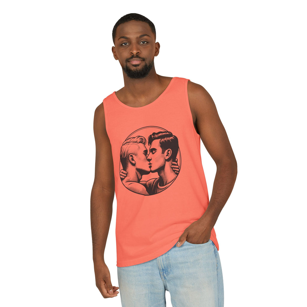 Close Enough to Breathe Tank Top Medium Weight