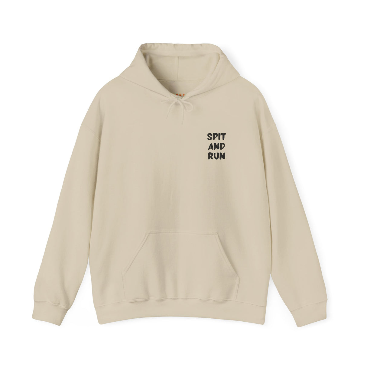 Spit and Run Hoodie – No Notes, No Apologies
