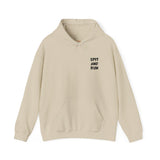 Spit and Run Hoodie – No Notes, No Apologies