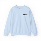 Daddy Embroidered Crewneck Sweatshirt