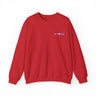 Trans Heart Embroidered Sweatshirt – Clean Lines, Clear Message