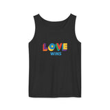 Love Wins Heavyweight Tank – Washed Soft, Worn Proud