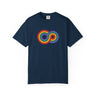 Gayfinity Rainbow Heavyweight Tee – Washed Look, Limitless Pride