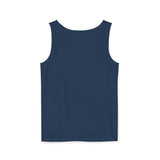 Trans Rainbow Brushstrokes Heavyweight Tank – Washed Feel, Worn With Pride