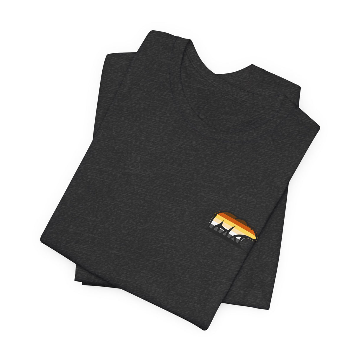 Bear Icon Jersey Tee, Nature Lover T-Shirt, Outdoor Adventure Shirt, Gift for Him/Her, Casual Wear, Summer Top