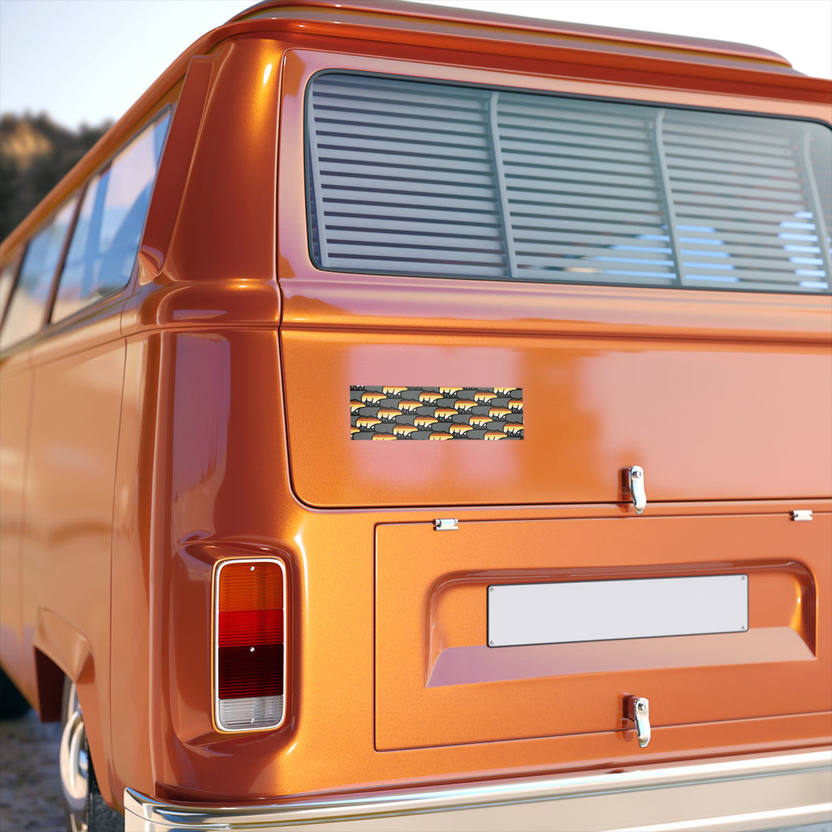 Big Bear Icon Bumper Stickers - Stylish Automotive Decor