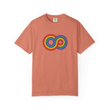 Gayfinity Rainbow Heavyweight Tee – Washed Look, Limitless Pride