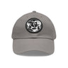 Close Enough to Breathe Dad Hat with Faux Leather Patch