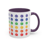 Rainbow Flowers Mug – Sip with Pride - 11oz & 15oz Options