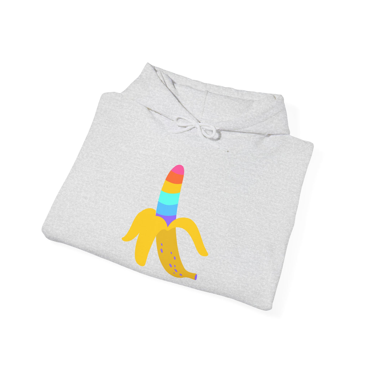Banana Rainbow Cozy Pullover Sweatshirt