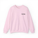 Faster Embroidered Sweatshirt – Soft, Bold, and Slightly Unhinged