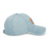 Gayfinity Rainbow Denim Hat – Chill Fit, Infinite Energy