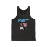 2025 Protect Trans Youth Lightweight Tank – Stay Cool, Stay Loud