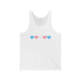 Trans Rainbow Brushstrokes Lightweight Tank – Easy Fit, Quiet Power