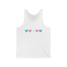 Trans Rainbow Brushstrokes Lightweight Tank – Easy Fit, Quiet Power