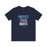 Protect Trans Rights 2025 Lightweight Tee – Soft Fabric, Hard Truth