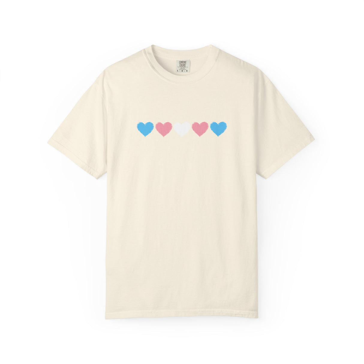 Trans Pride Heavyweight Tee – Soft Structure, Bold Heart