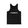 Trans Rainbow Brushstrokes Lightweight Tank – Easy Fit, Quiet Power