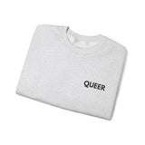 Queer Embroidered Crewneck Sweatshirt