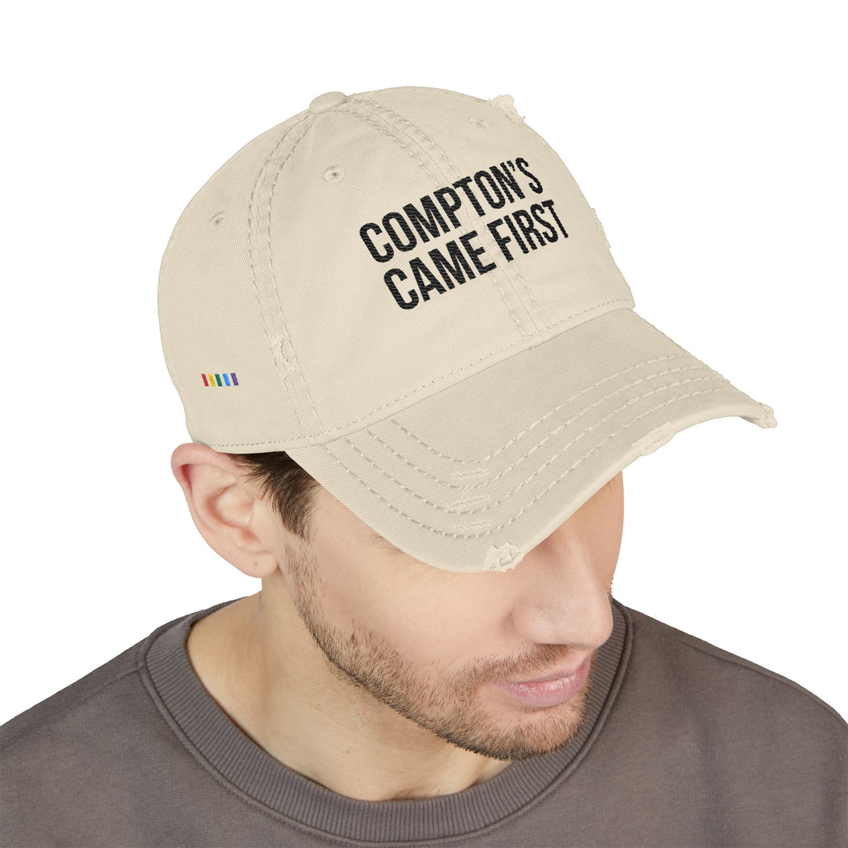 Read a F***ing Book Distressed Dad Hat – Loud Thread, Soft Fit
