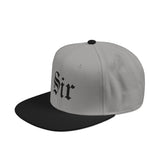 Sir Embroidered Snapback Hat