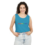 Rainbow Flowers Tee – Faded Florals, Loud Pride
