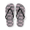 Trendy Pig Print Flip Flops – Comfortable Summer Sandals for Casual Outings