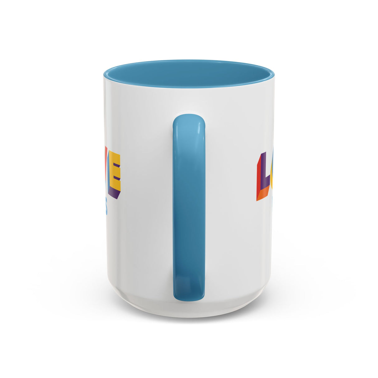 Love Wins Accent Mug – Sip with Pride – 11oz & 15oz Options