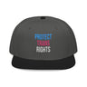 Protect Trans Rights 2025 Snapback Hat – Structured Fit, Unflinching Message