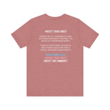 Protect Trans Rights 2025 Lightweight Tee – Soft Fabric, Hard Truth