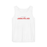 Exhausted American Unisex Tank Top - Casual Summer Wear
