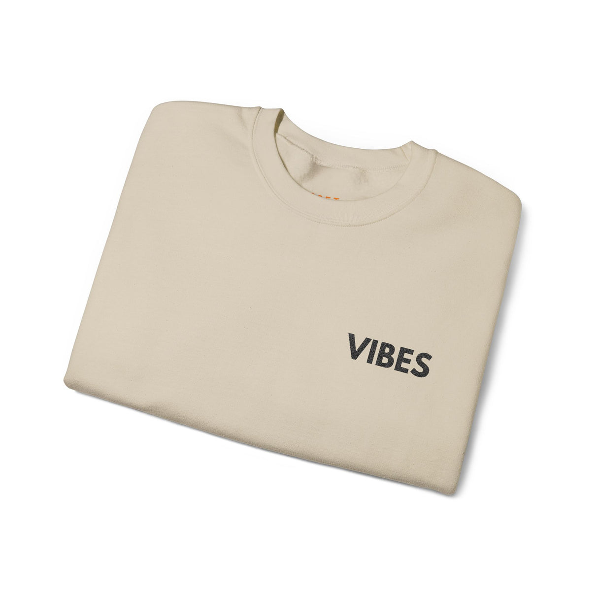 Vibes Embroidered Sweatshirt – Soft Fit, Unclear Intentions