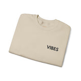 Vibes Embroidered Sweatshirt – Soft Fit, Unclear Intentions