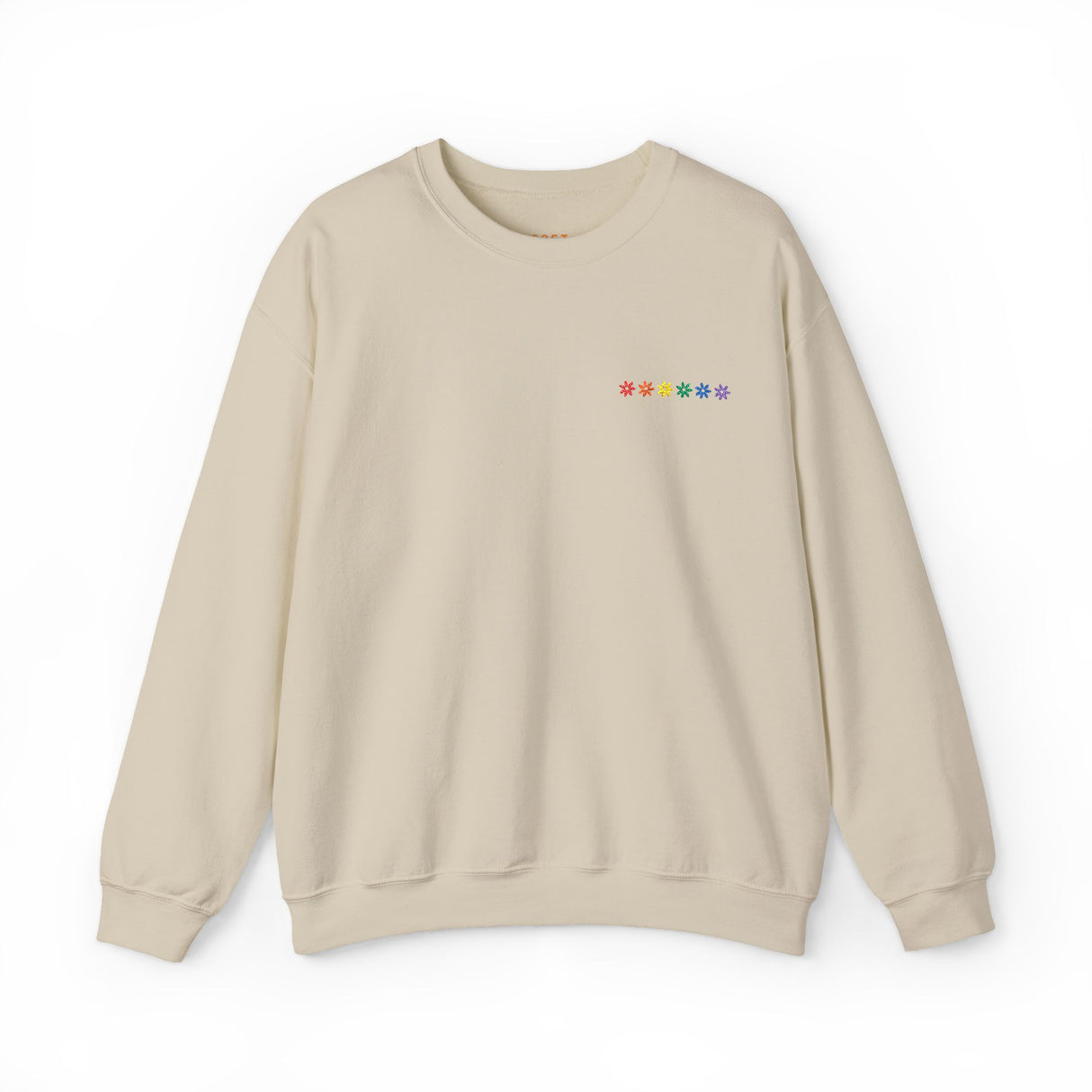 Rainbow Flowers – Delicate Stitch, Loud Intentions
