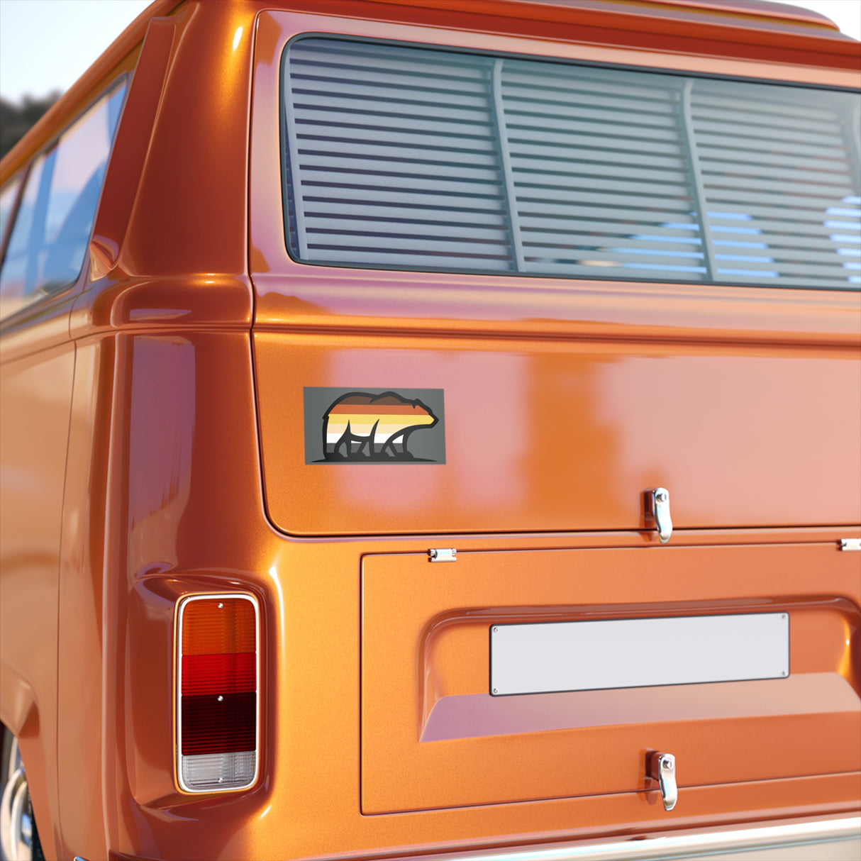 Big Bear Icon Bumper Stickers - Stylish Automotive Decor