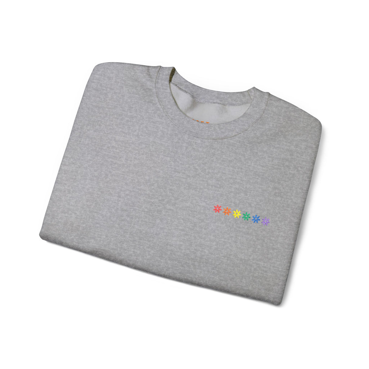 Rainbow Flowers – Delicate Stitch, Loud Intentions