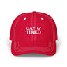 Gay & Tired Classic Dad Cap - Casual Adjustable Hat