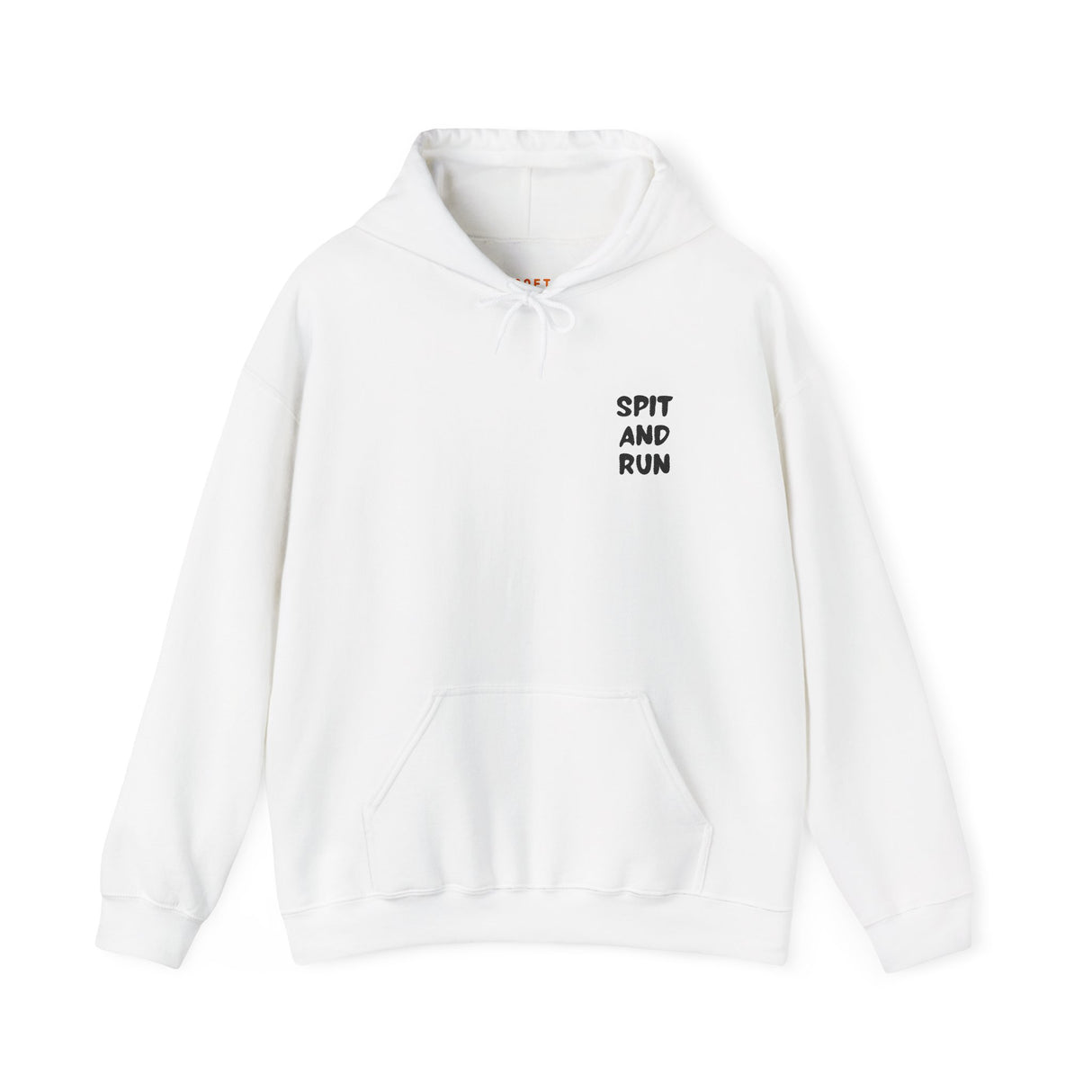 Spit and Run Hoodie – No Notes, No Apologies